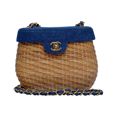 raffia bag chanel|hand held raffia bags.